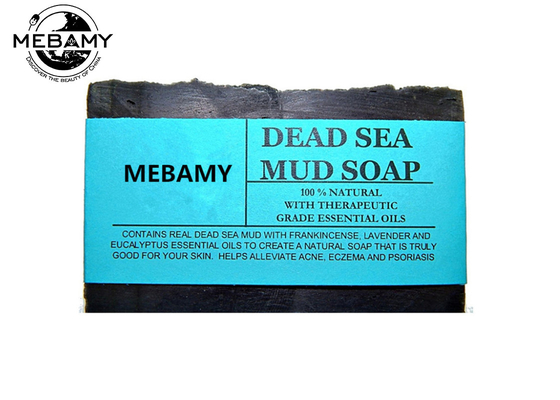 Νεκρό οργανικό χειροποίητο σαπούνι λάσπης θάλασσας, Lavender ουσιαστικού πετρελαίου φυσικό δέρμα σαπουνιών καθαρό