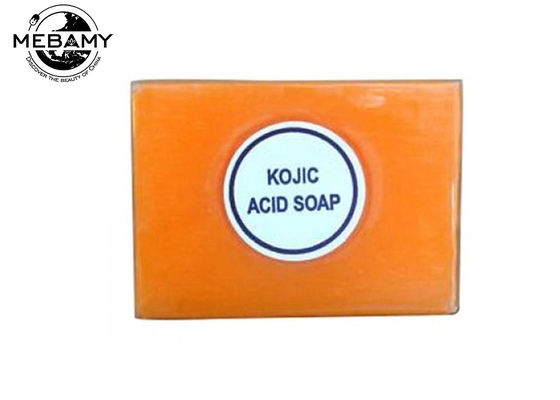 Φυσικό αντιβακτηριακό Kojic όξινο Lightening δερμάτων σαπουνιών πορτοκαλί για το πρόσωπο/το σώμα
