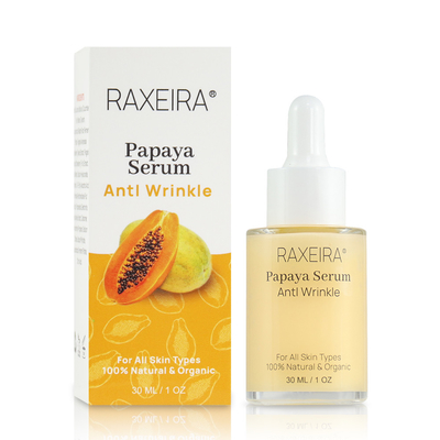 Υγρός Papaya οργανικός ορός προσώπου με τη Hyaluronic όξινη αντι ρυτίδα