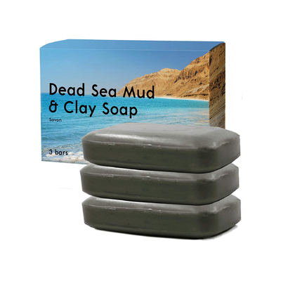 Ιδιωτική ετικετών νεκρή θάλασσας λάσπης αφαίρεση εκζεμάτων ακμής μέσων καθαρισμού σώματος προσώπου σαπουνιών φραγμών αργίλου φυσική