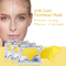 24k χρυσή μάσκα μετώπων ομορφιάς κρυστάλλου κολλαγόνων μασκών προσώπου φροντίδας δέρματος