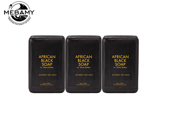 Λευκαίνοντας τους οργανικούς αφρικανικούς μαύρους χειροποίητους αφρούς σαπουνιών καλά αντι - Blemish