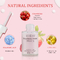 Ιδιωτική ετικέτα για όλη Lightening φροντίδας δέρματος τύπων 100% δερμάτων τη φυσική οργανική ενυδατική φράουλα Hyaluro εκχυλισμάτων φρούτων