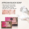 Φυσικό Shea βουτύρου Αφρική μαύρο σαπούνι φραγμών MSDS 100% για το θαμπό ξηρό δέρμα