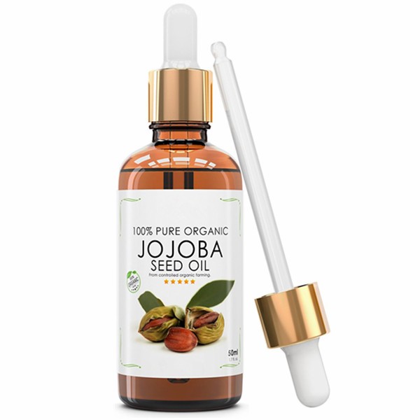 100% Jojoba πετρελαίου τοις εκατό καθαρό πιεσμένο στο κρύο πετρέλαιο για την τρίχα και το δέρμα